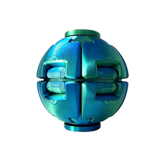 GearOrb™ - Kinetic Mechanical Press & Spin Desk Toy
