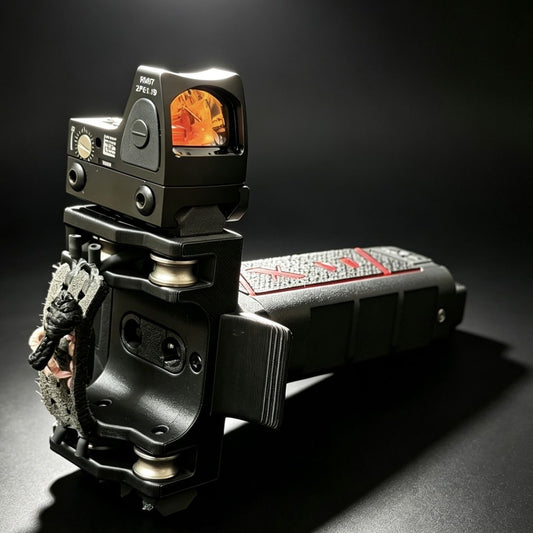 Auto-Reload Metal Slingshot with Quick-Feed Ammo Magazine