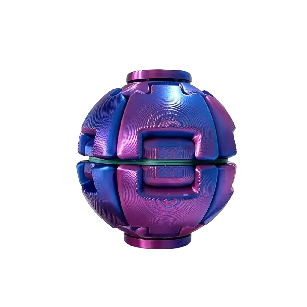 GearOrb™ - Kinetic Mechanical Press & Spin Desk Toy