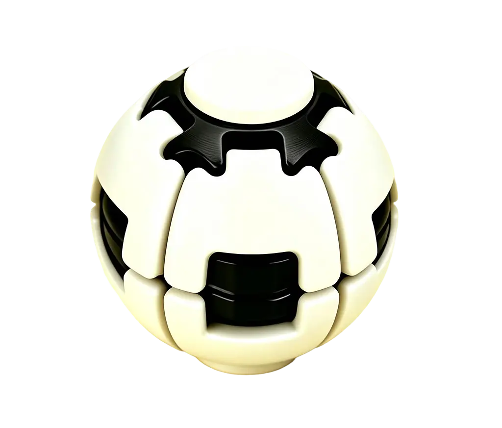 GearOrb™ - Kinetic Mechanical Press & Spin Desk Toy
