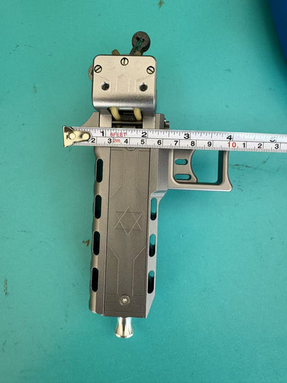 Auto-Reload Metal Slingshot with Quick-Feed Ammo Magazine