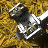 Auto-Reload Metal Slingshot with Quick-Feed Ammo Magazine
