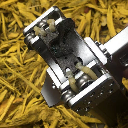 Auto-Reload Metal Slingshot with Quick-Feed Ammo Magazine