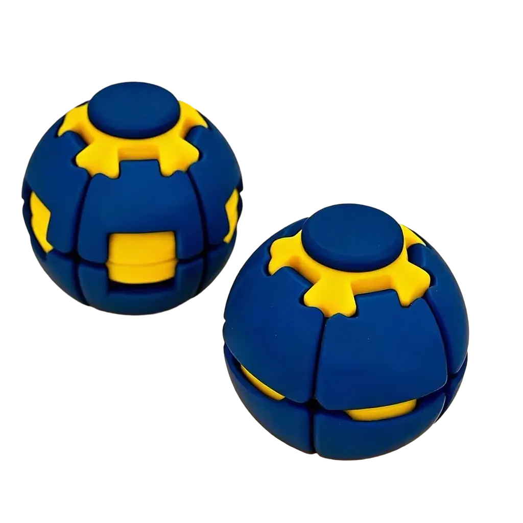 GearOrb™ - Kinetic Mechanical Press & Spin Desk Toy