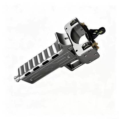 Auto-Reload Metal Slingshot with Quick-Feed Ammo Magazine