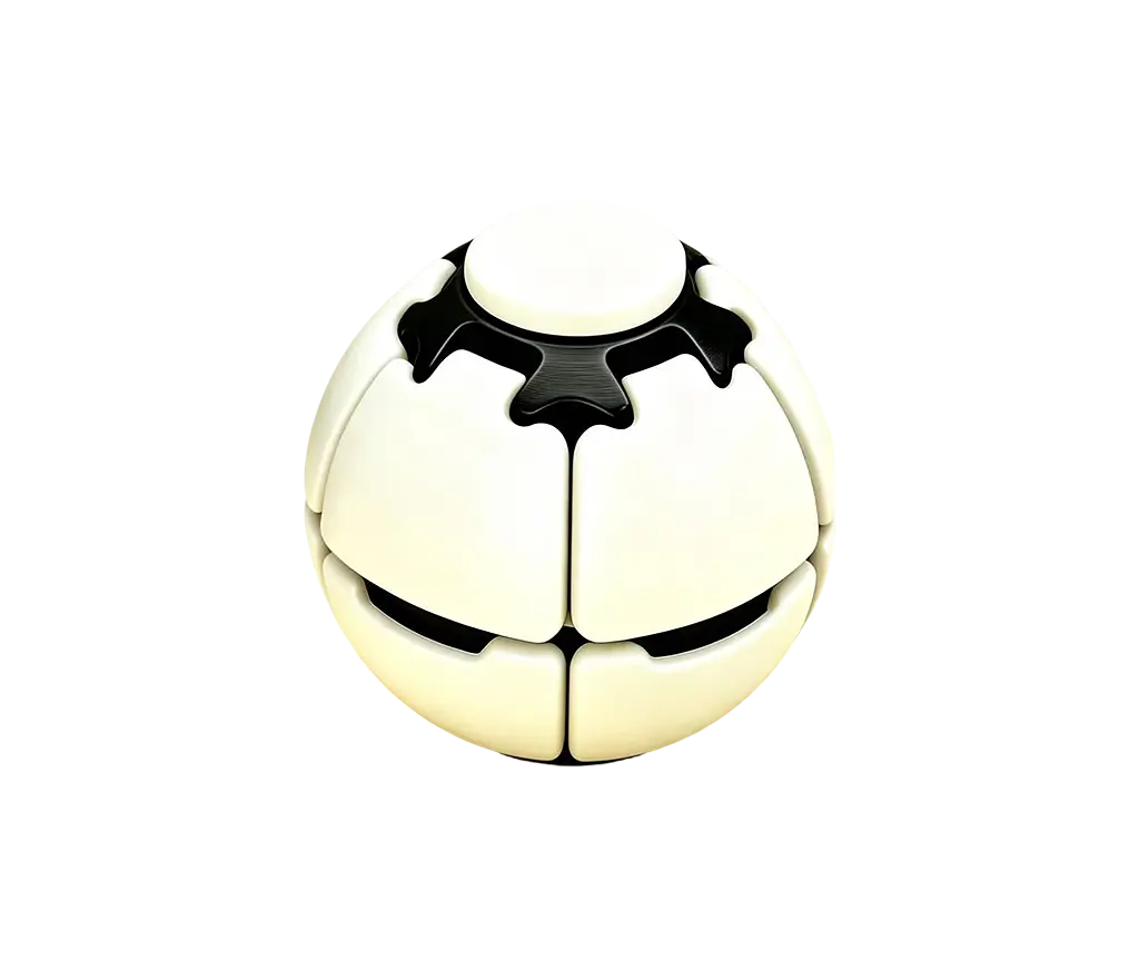GearOrb™ - Kinetic Mechanical Press & Spin Desk Toy