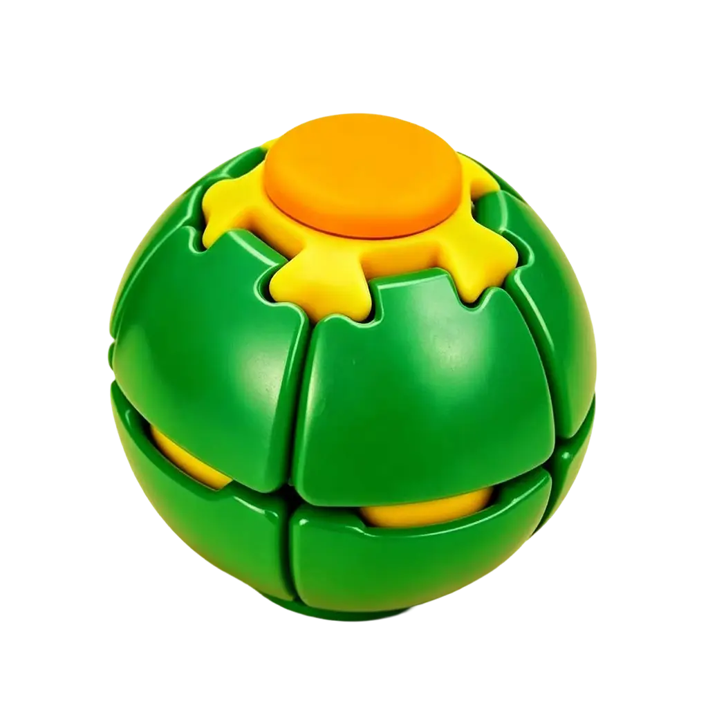 GearOrb™ - Kinetic Mechanical Press & Spin Desk Toy