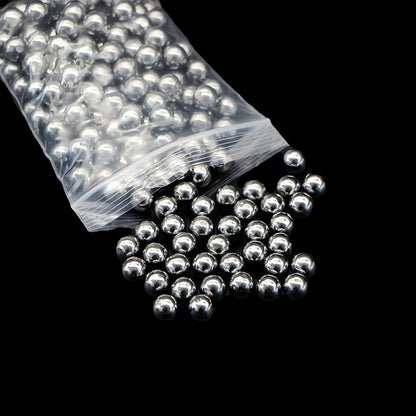 High-Precision Carbon Steel Slingshot Ammo Balls (8mm / 9mm)