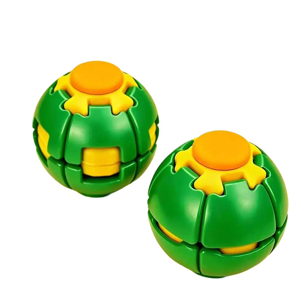 GearOrb™ - Kinetic Mechanical Press & Spin Desk Toy